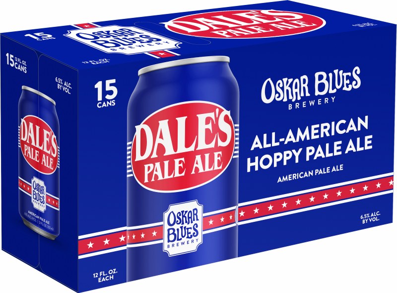 Oskar Blues Dales Pale Ale 15pk 12oz Can Legacy Wine and Spirits